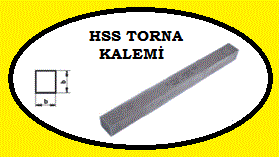 4x4x100mm  HSS  TORNA KALEMİ 